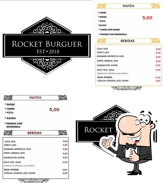 Look at the picture of Rocket Burguer's