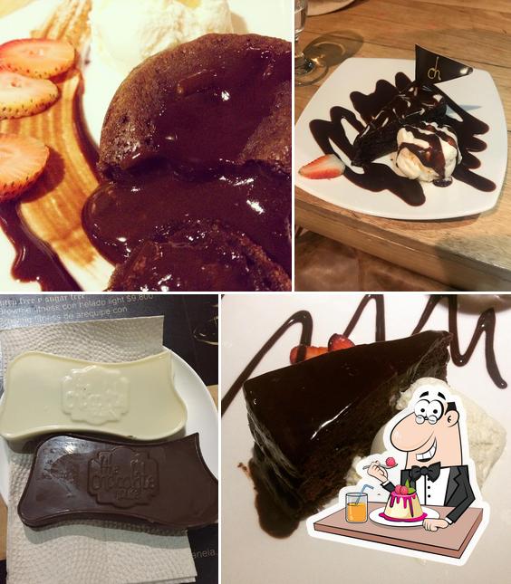 The Chocolate House desserts, Medellín Restaurant menu and reviews