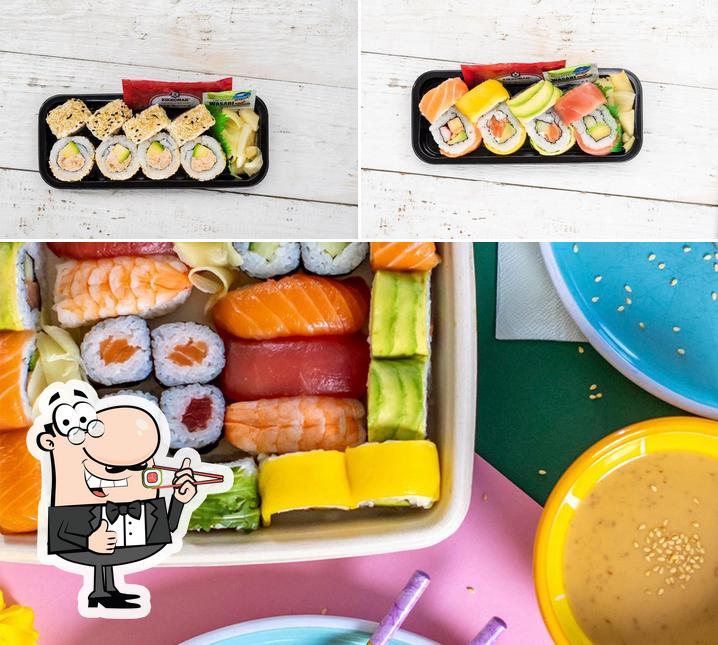 Choisissez de nombreuses options de sushi