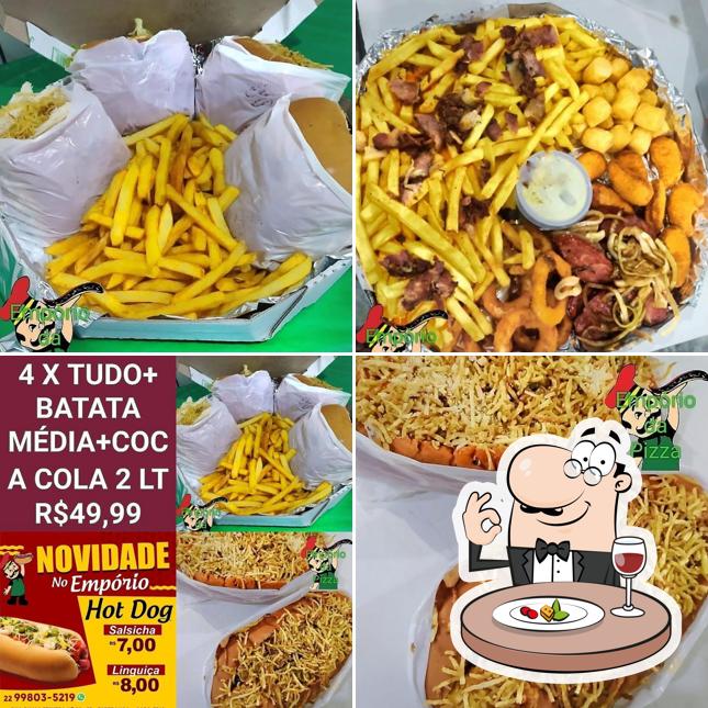 Comida em Empório da Pizza