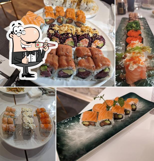 Prova le varie opzioni di sushi