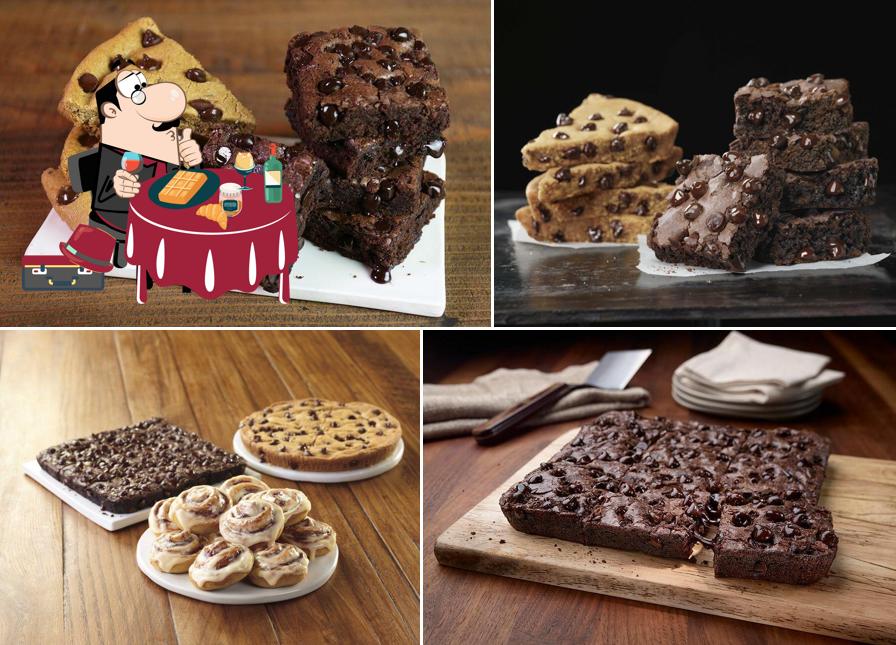 Pizza Hut offers a selection of desserts