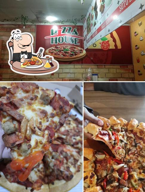 Get pizza at Pizza Hut Restoran