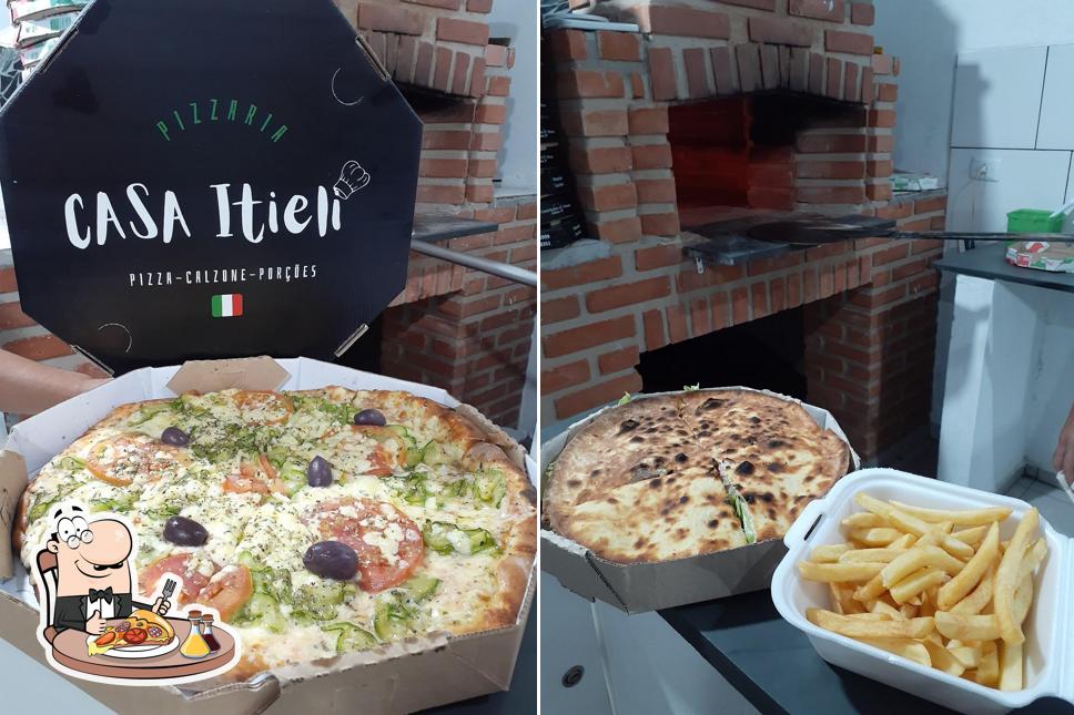 Escolha diversos tipos de pizza