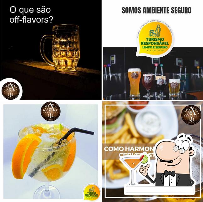 Prove uma bebida do menu