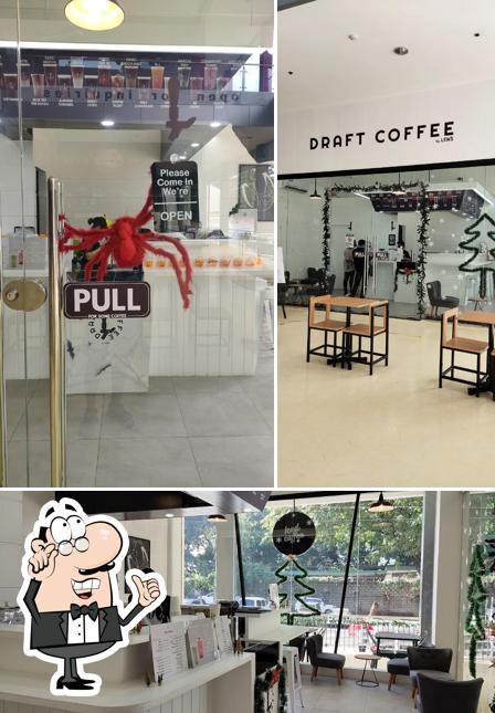 The interior of Draft Coffee by Lew’s Marikina