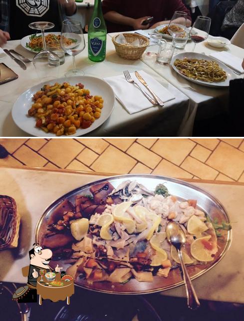 Cibo al Osteria del gusto