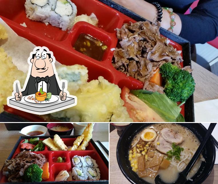Food at Ryuu Japanese Kitchen (YVR Outlet)