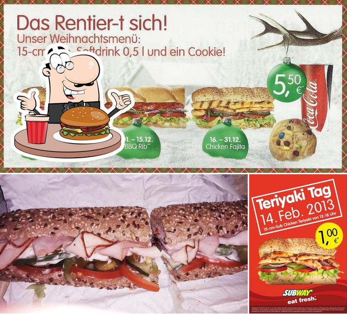 Essayez un hamburger à Subway