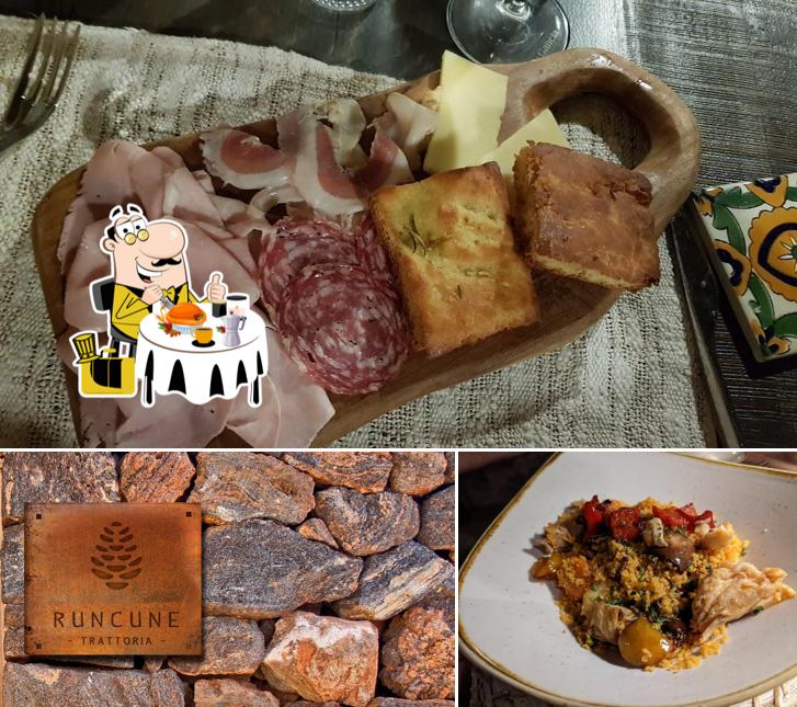 Platti al Trattoria Runcune