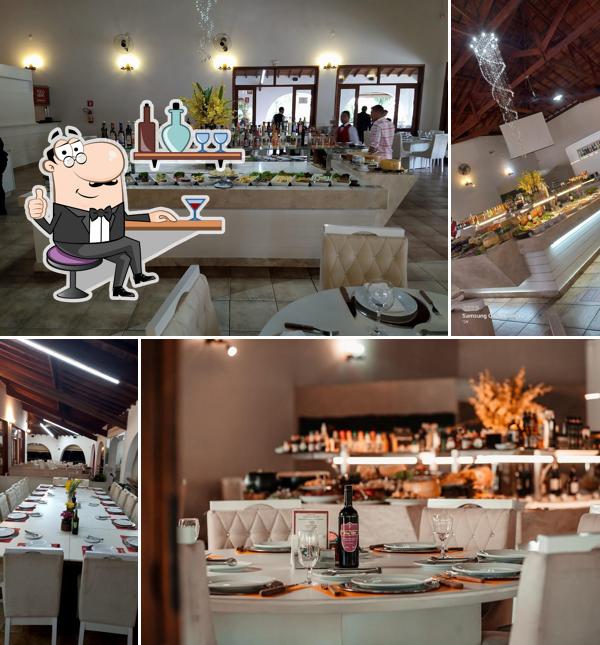 Veja imagens do interior do Churrascaria Fogo Nobre