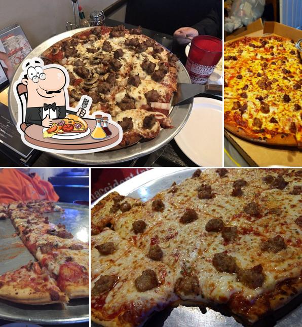 At Johnny's Pizza And Pasta, you can try pizza