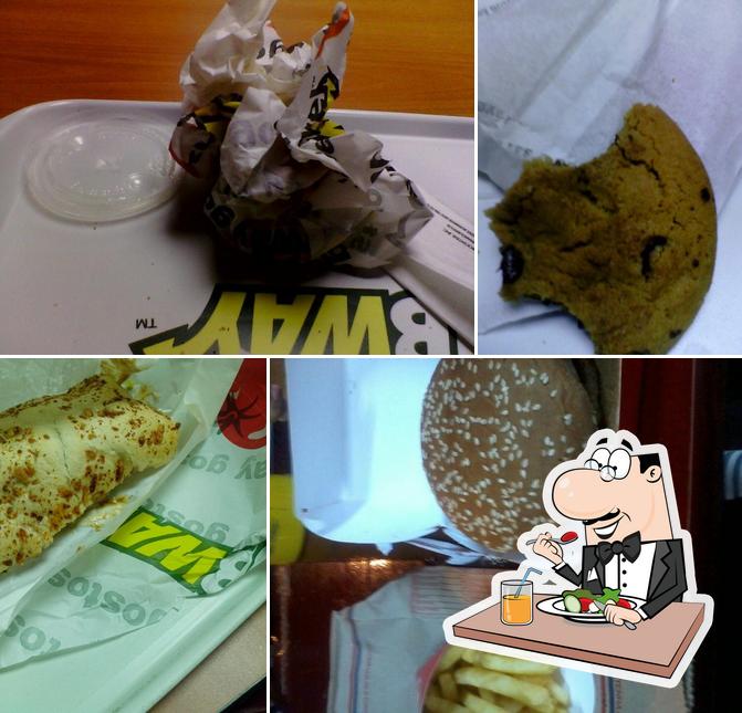 Comida em Subway