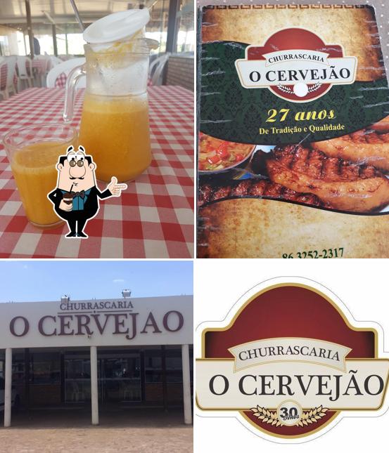 Desfrute de uma bebida no Churrascaria O Cervejão