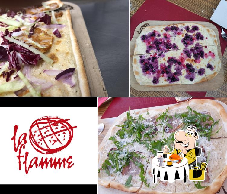 Essen im La Flamme Wertheim - Flammkuchen aller Art