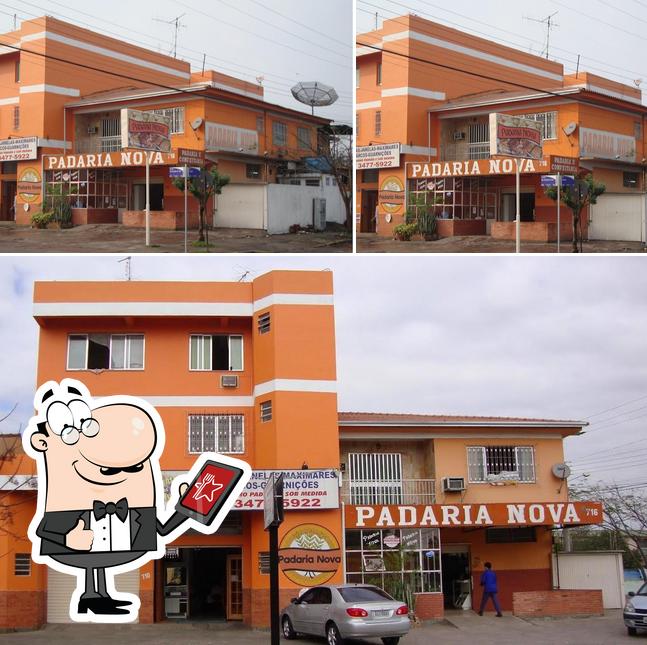 O exterior do Padaria Nova