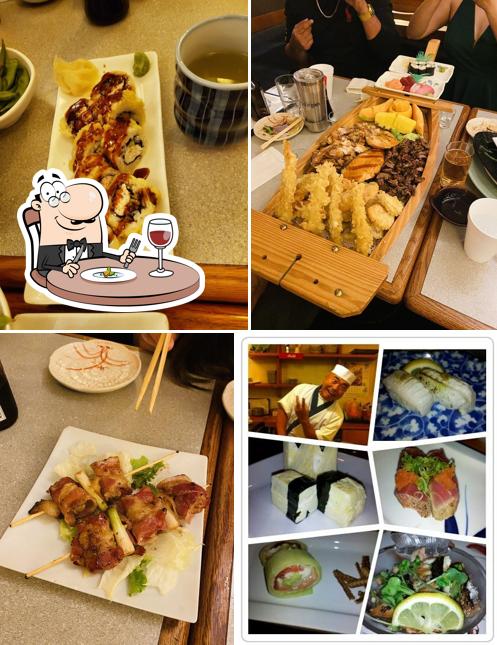 Food at Shinano Restaurant