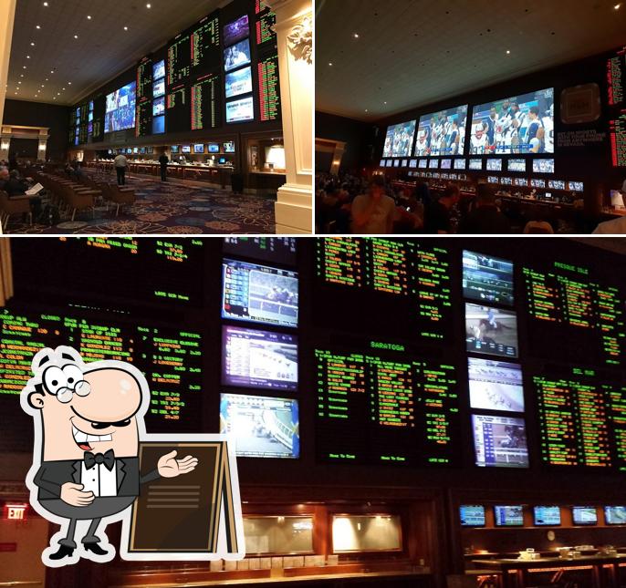 La parte exterior de Sportsbook Grill