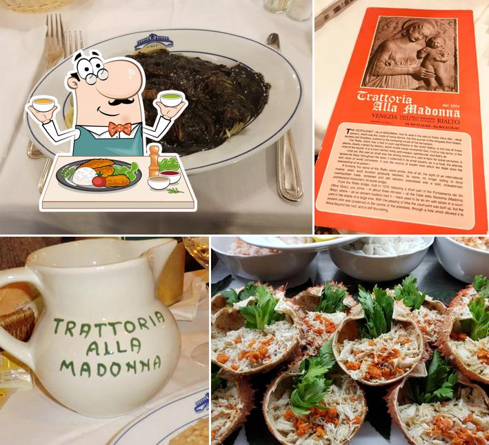 Cibo al Trattoria Alla Madonna