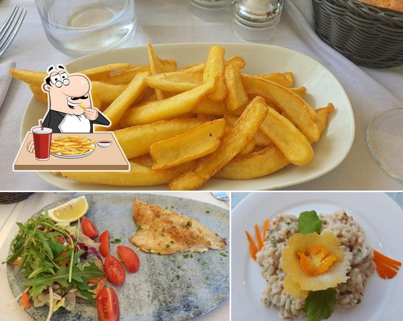 Patatine fritte al Summer Fish cucina tipica ristorante