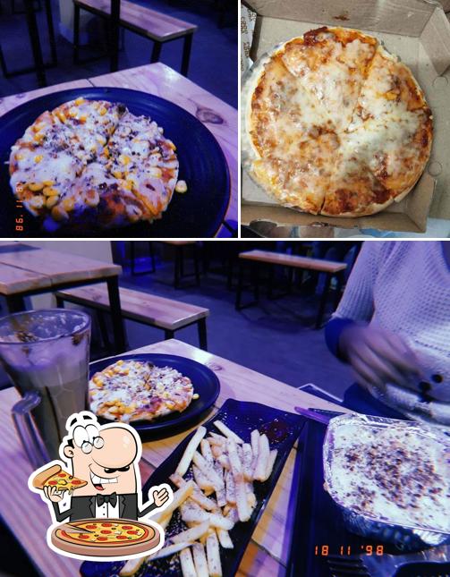 Try out pizza at FoodAdda