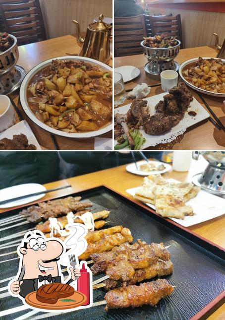 North Star Chinese Cuisine ofrece platos con carne
