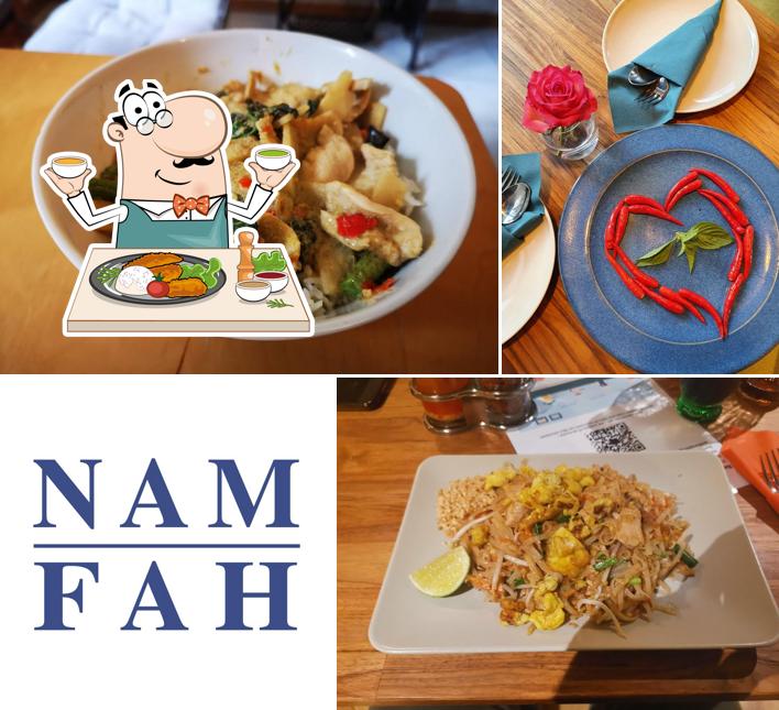 Food at Nam Fah Thai