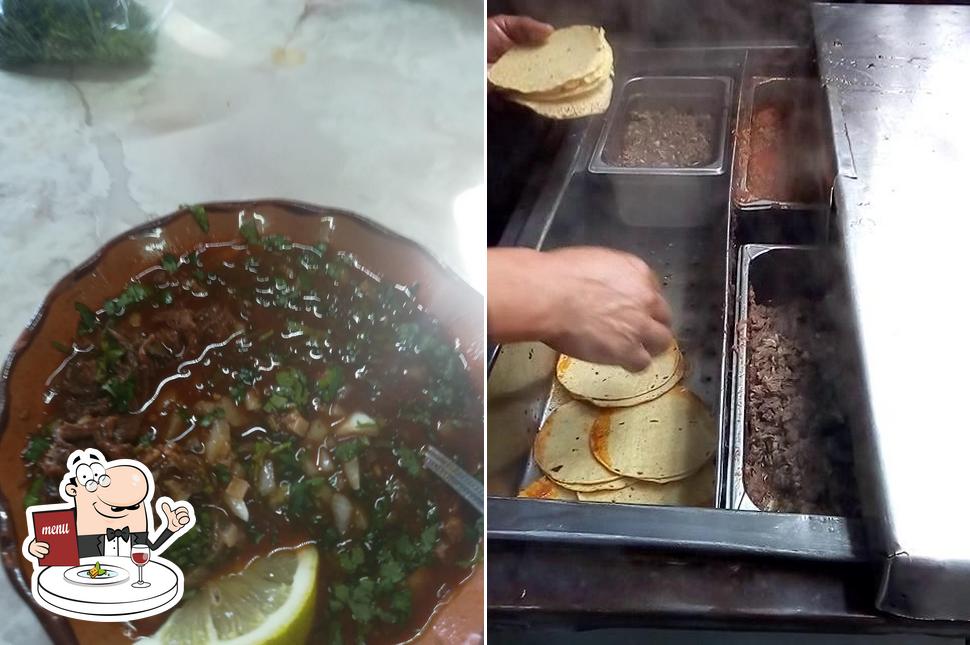 Tacos de borrego y cabeza de res los reyes restaurant, Mexicali