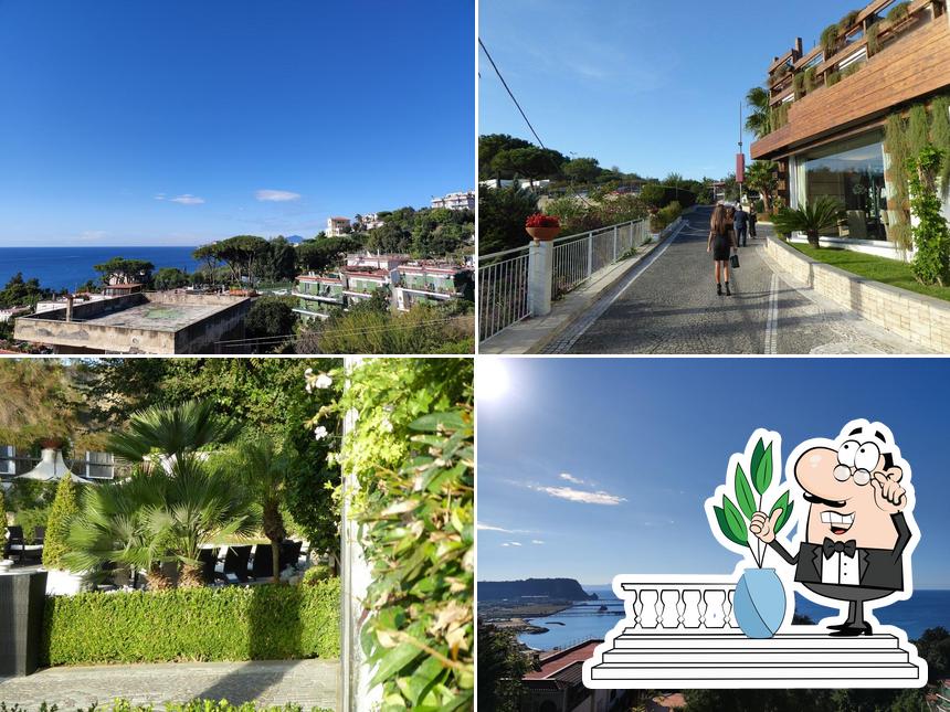 Gli esterni di Villa Alfonso