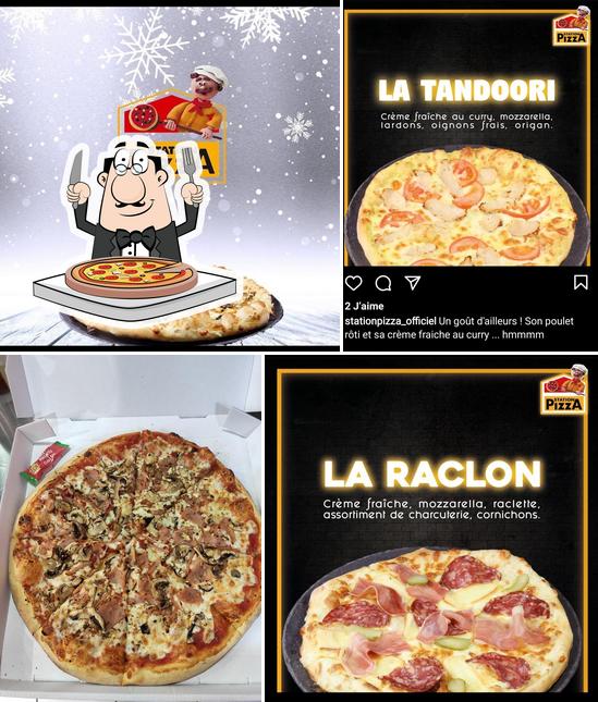 Commandez de nombreux genres de pizzas