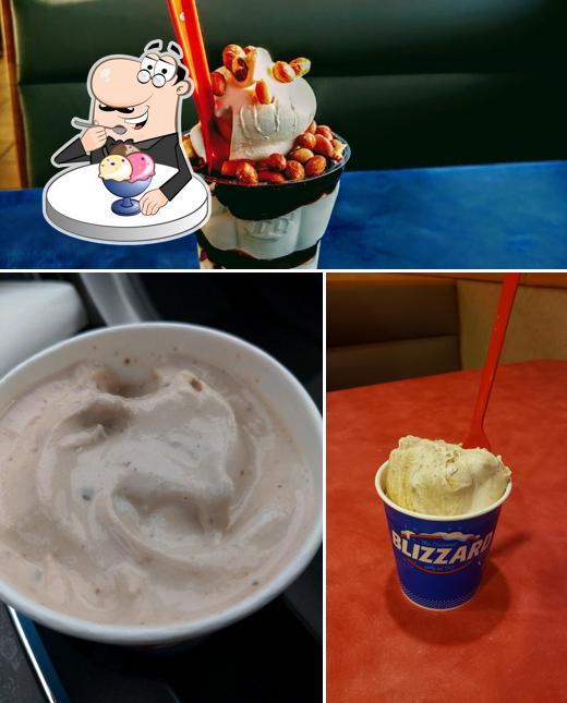 Dairy Queen (Treat) serves a number of desserts