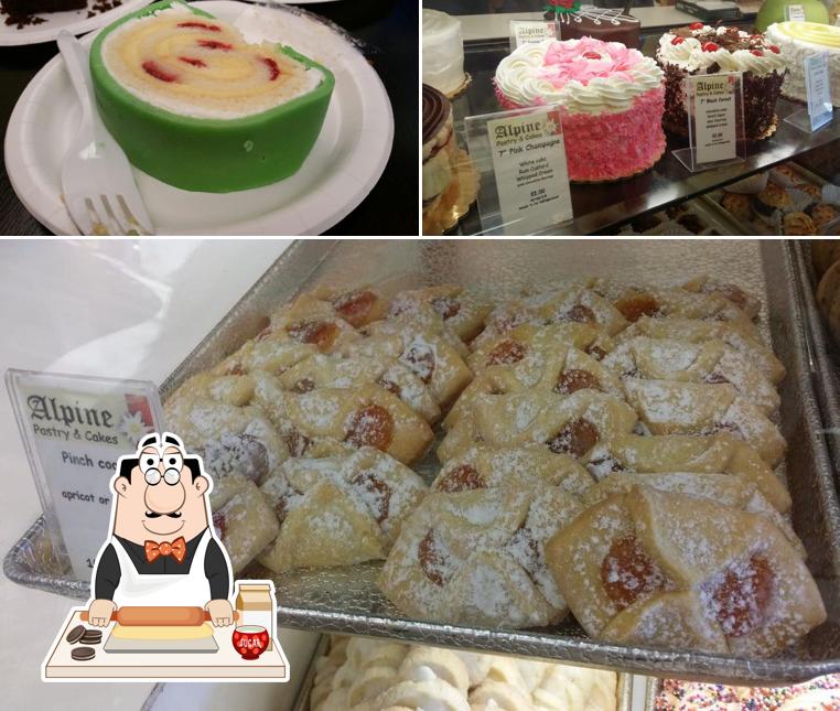 Alpine Pastry & Cakes, 1848 Willow Pass Rd in Concord Restaurant menu