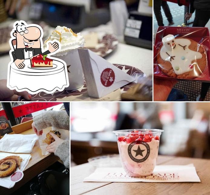 Pret A Manger offers a selection of desserts