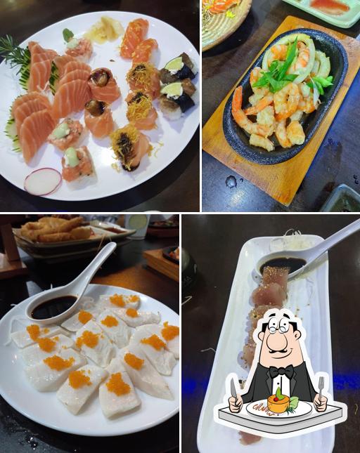 Comida em Akyama Sushi