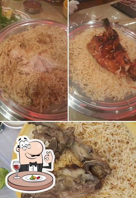 Meals at Al Bait Al Malaki mandi - best mazbi