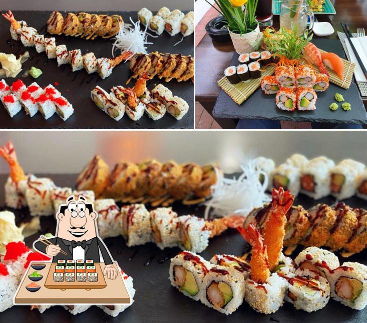 Les sushi sont offerts par Rice ´n´ Roll Garbsen