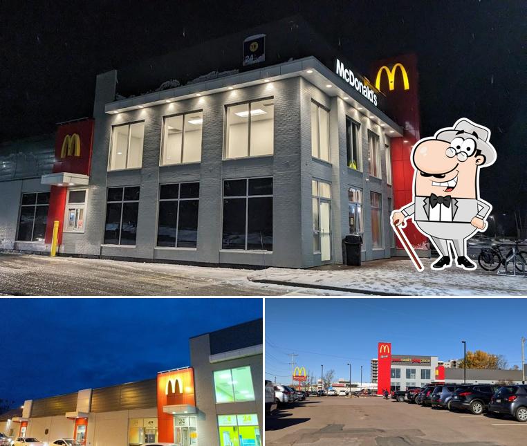 L'extérieur de McDonald's