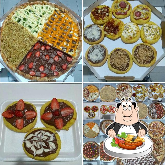 Comida em Pizza em Casa