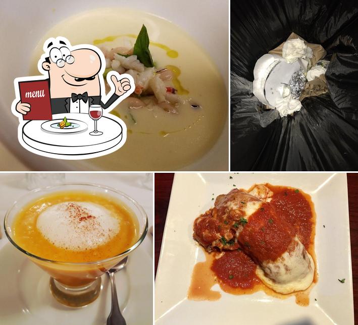 Serafino's Restaurant Bar & Cater in Wallingford Restaurant menu