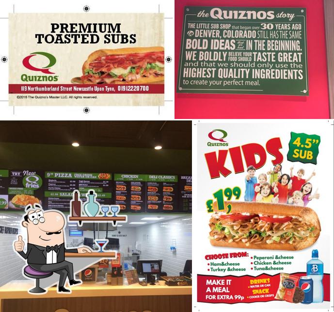 Check out how Quiznos Sub looks inside