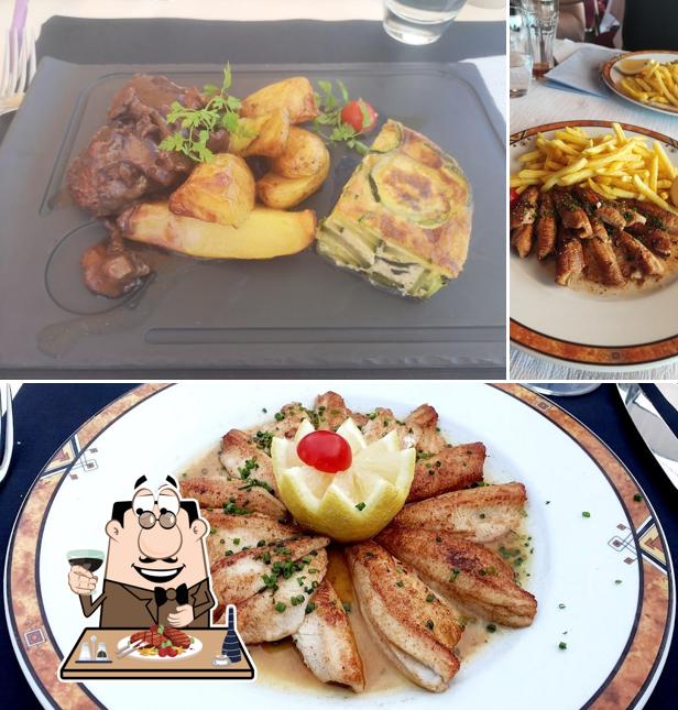 Try out meat meals at Restaurant Club Nautique de Versoix