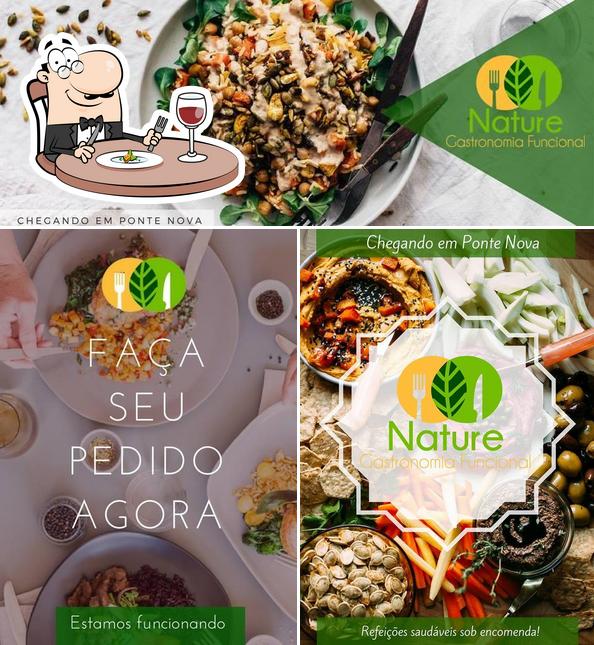 Comida em Nature Gastronomia Funcional