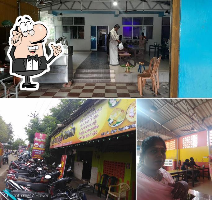 The interior of Sri Maruthi Mess - Pure Veg Restaurant Mayiladuthurai Catering Service Mayiladuthurai