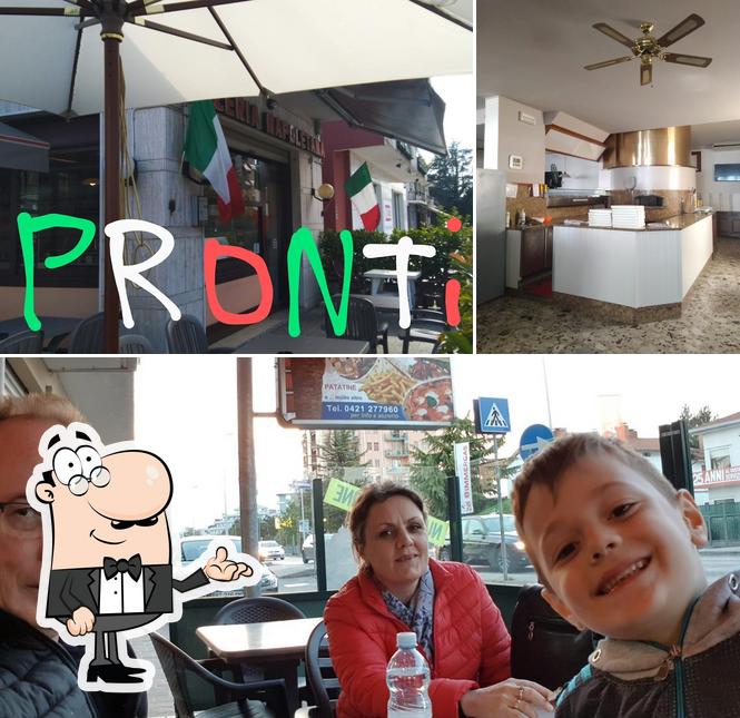 Gli interni di Pizzeria Da Mario