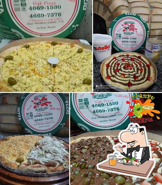 Comida em Blanft Pizzaria