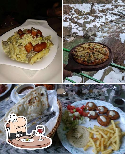 Meals at Cafe Evergreen Manali