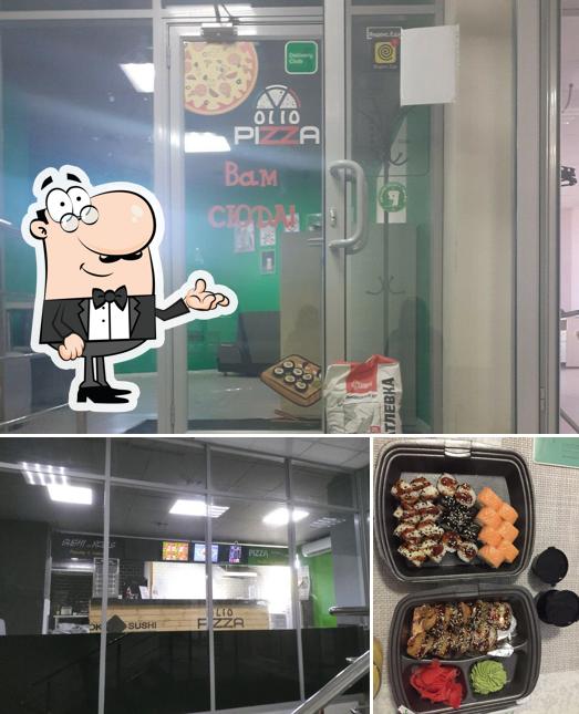 L'intérieur de Olio pizza & sushi