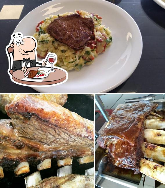 Pick meat dishes at Restaurante - Posto SIM