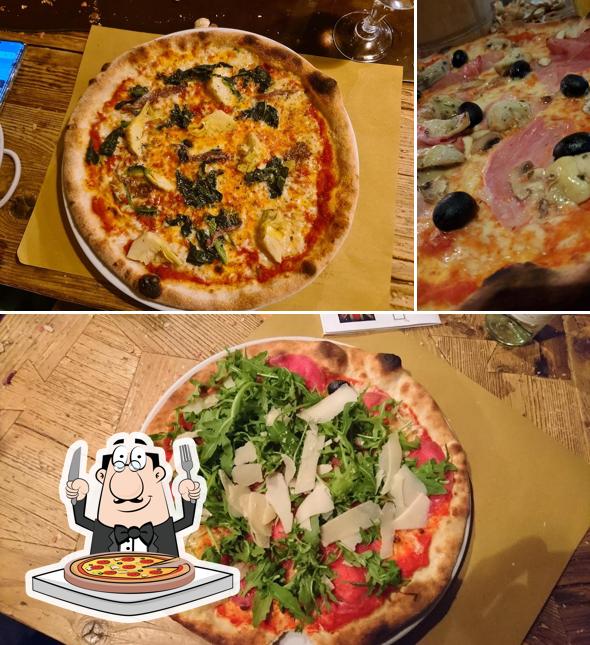A Ristorante Birrificio 1816, puoi provare una bella pizza