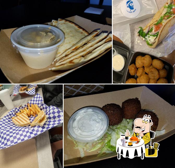 Meals at The Happy Greek
